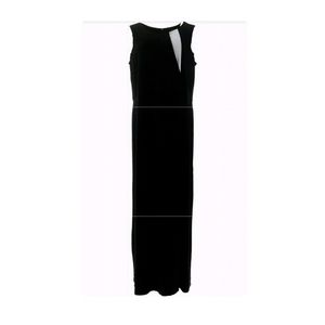 NwoT Dennis Basso Maxi Caviar Crepe Maxi Sz 16 Dress